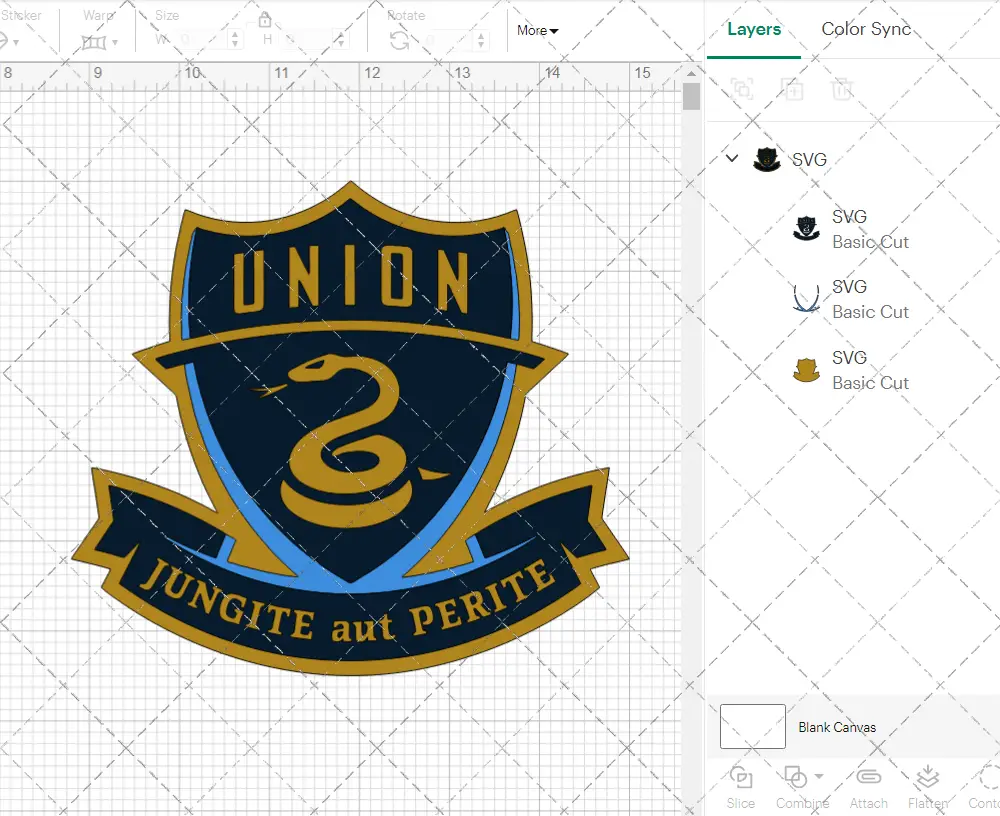 Philadelphia Union Secondary 2010, Svg, Dxf, Eps, Png - SvgShopArt