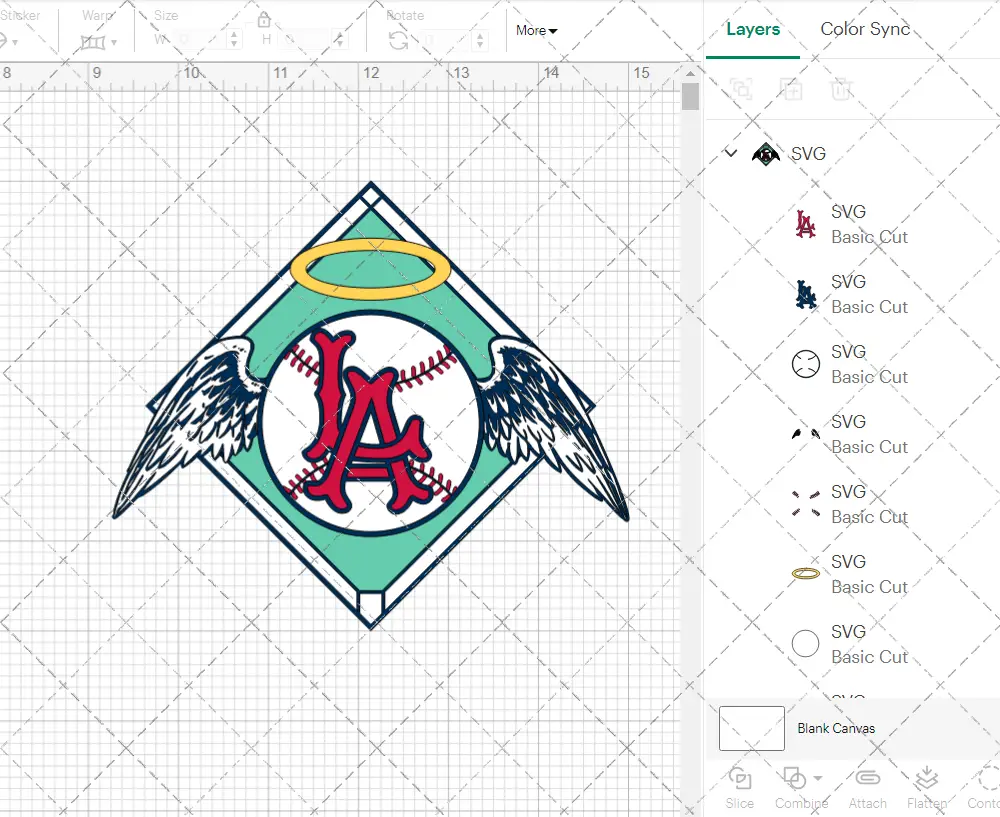 Los Angeles Angels 1961, Svg, Dxf, Eps, Png - SvgShopArt