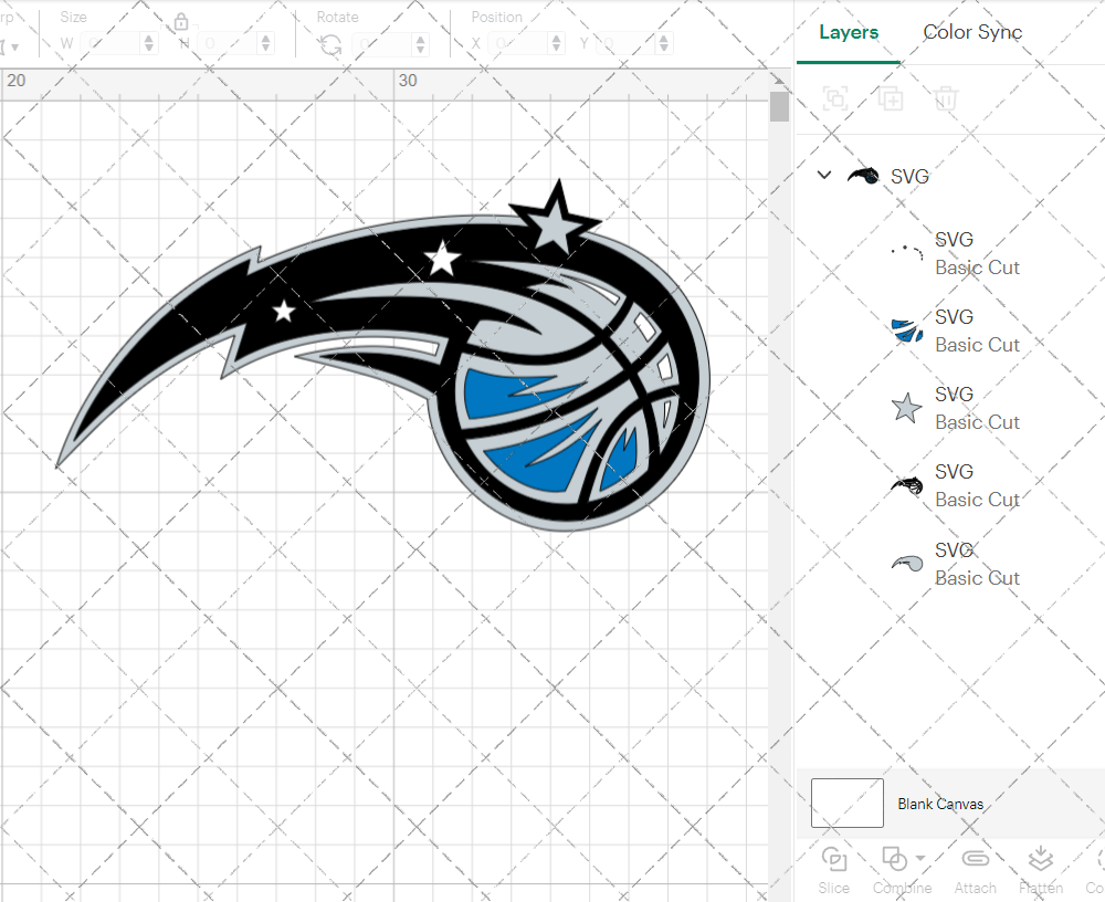 Orlando Magic Alternate 2007, Svg, Dxf, Eps, Png - SvgShopArt