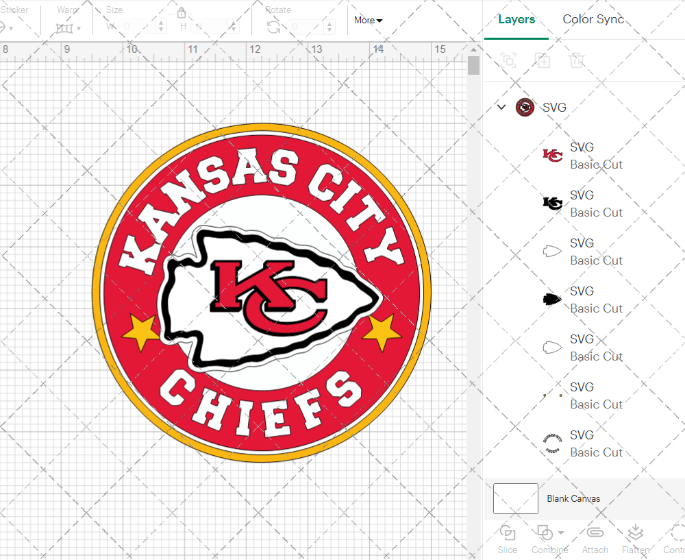 Kansas City Chiefs Circle 1972 004, Svg, Dxf, Eps, Png - SvgShopArt