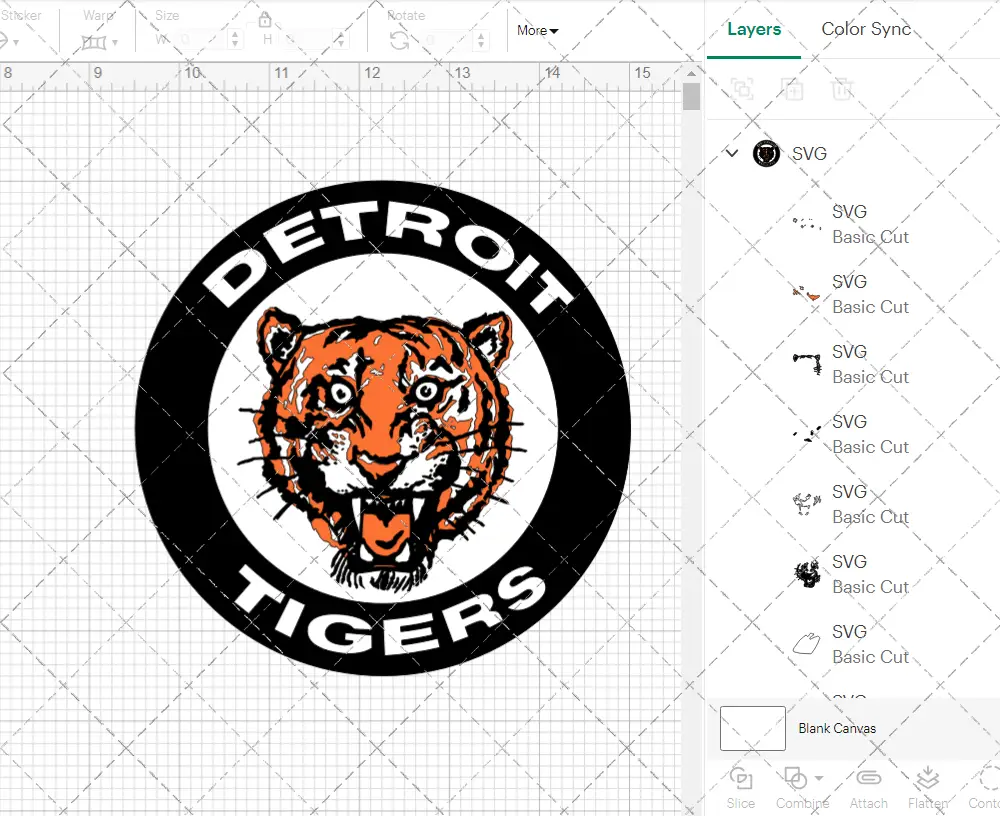 Detroit Tigers 1961, Svg, Dxf, Eps, Png - SvgShopArt