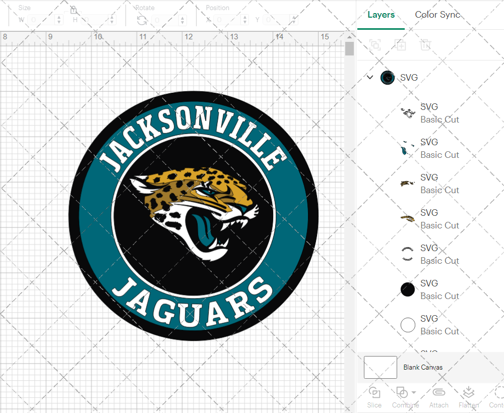 Jacksonville Jaguars Circle 2013, Svg, Dxf, Eps, Png - SvgShopArt