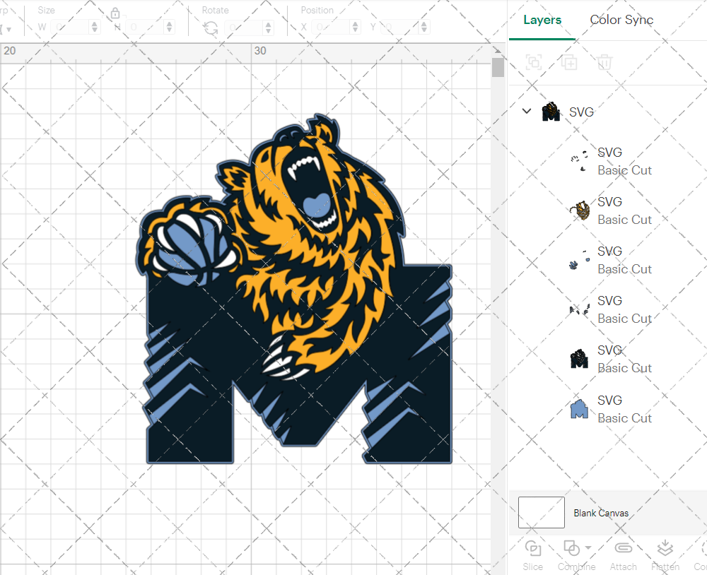 Memphis Grizzlies Concept 2004 005, Svg, Dxf, Eps, Png - SvgShopArt