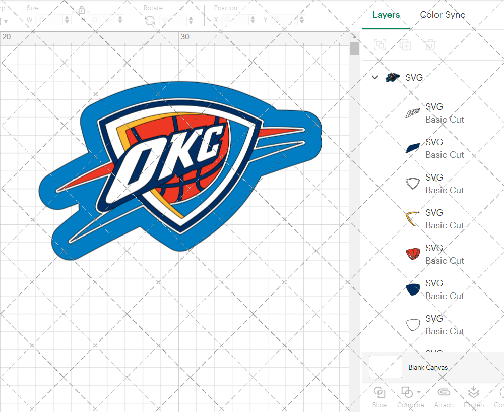 Oklahoma City Thunder Concept 2008 002, Svg, Dxf, Eps, Png - SvgShopArt