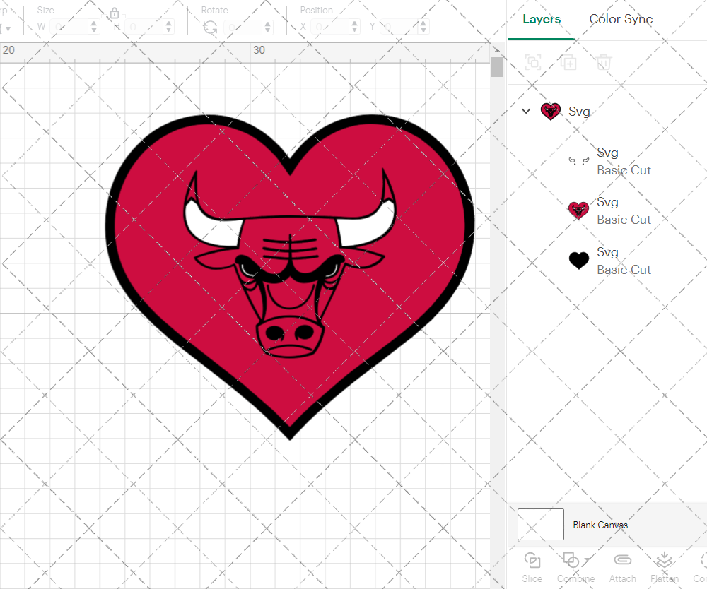 Chicago Bulls Concept 1972, Svg, Dxf, Eps, Png - SvgShopArt