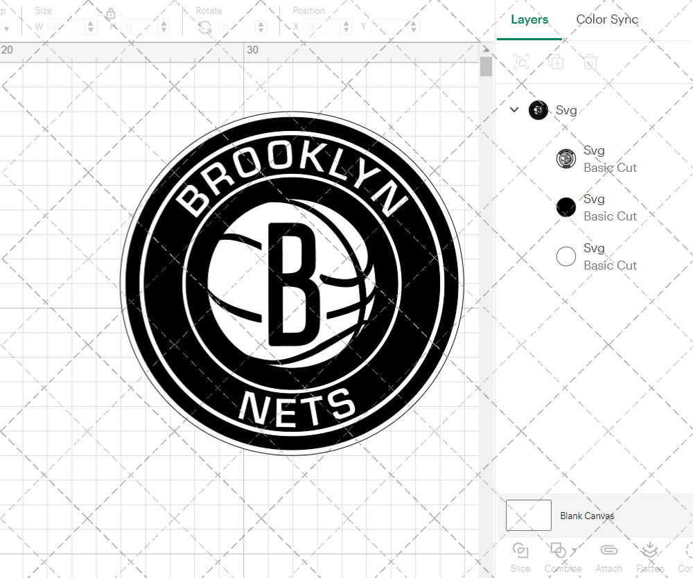 Brooklyn Nets Circle 2012, Svg, Dxf, Eps, Png - SvgShopArt