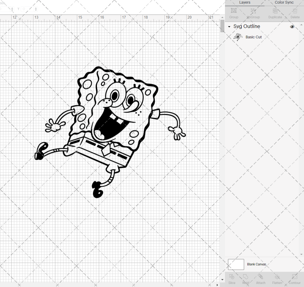 SpongeBob SquarePants 003, Svg, Dxf, Eps, Png - SvgShopArt