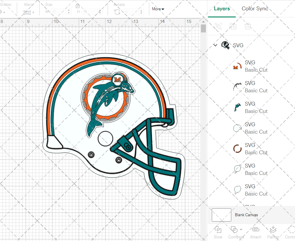 Miami Dolphins Helmet 1989, Svg, Dxf, Eps, Png - SvgShopArt