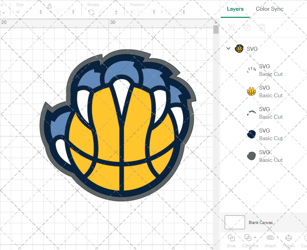 Memphis Grizzlies Alternate 2018 003, Svg, Dxf, Eps, Png - SvgShopArt