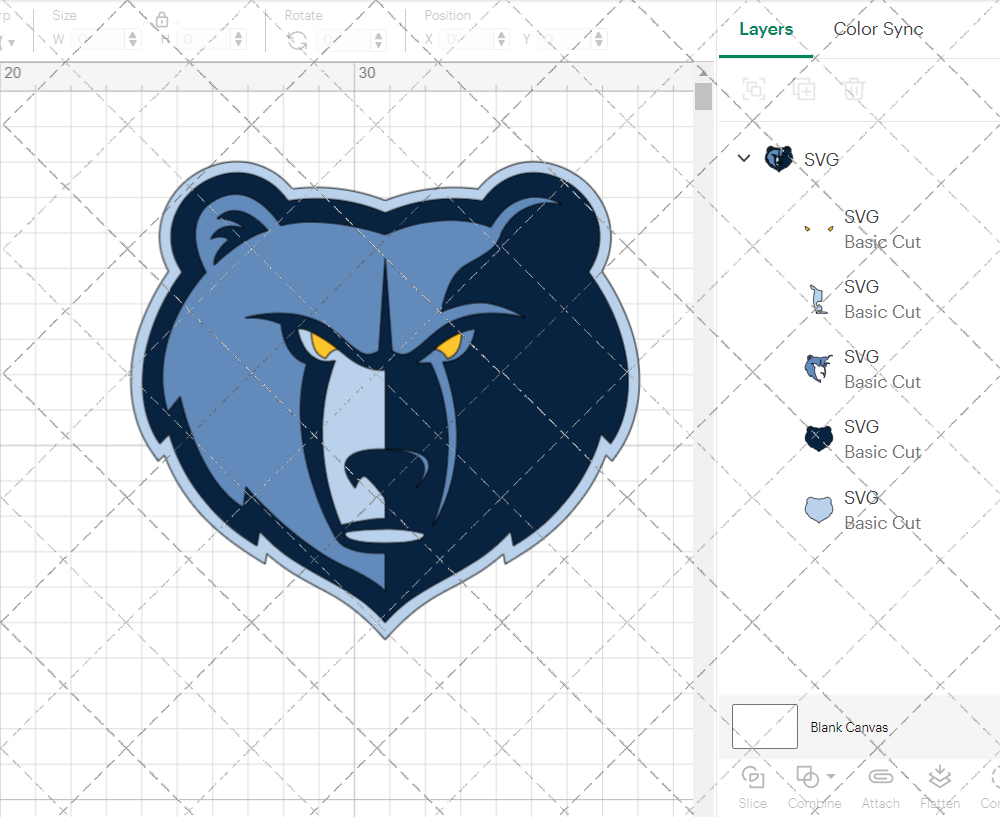 Memphis Grizzlies Alternate 2018 002, Svg, Dxf, Eps, Png - SvgShopArt