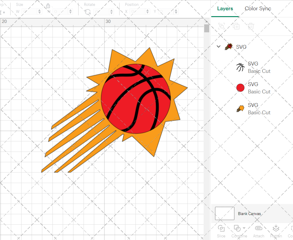 Phoenix Suns Alternate 1992 002, Svg, Dxf, Eps, Png - SvgShopArt