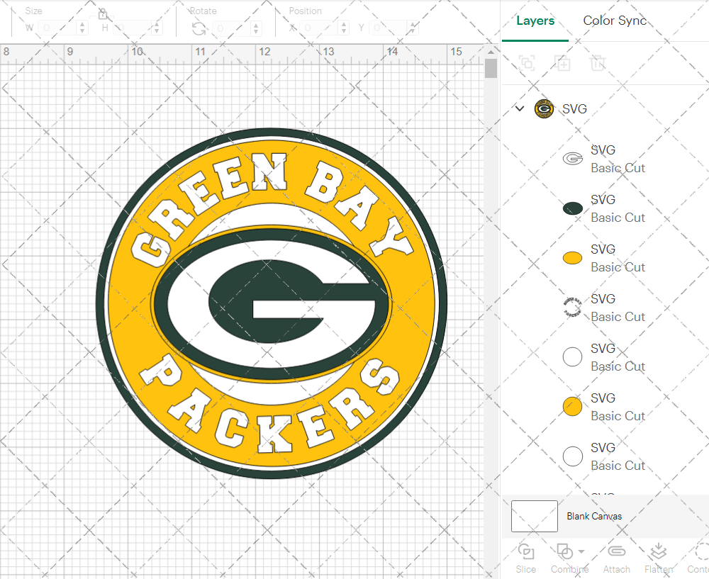 Green Bay Packers Circle 2006 004, Svg, Dxf, Eps, Png - SvgShopArt