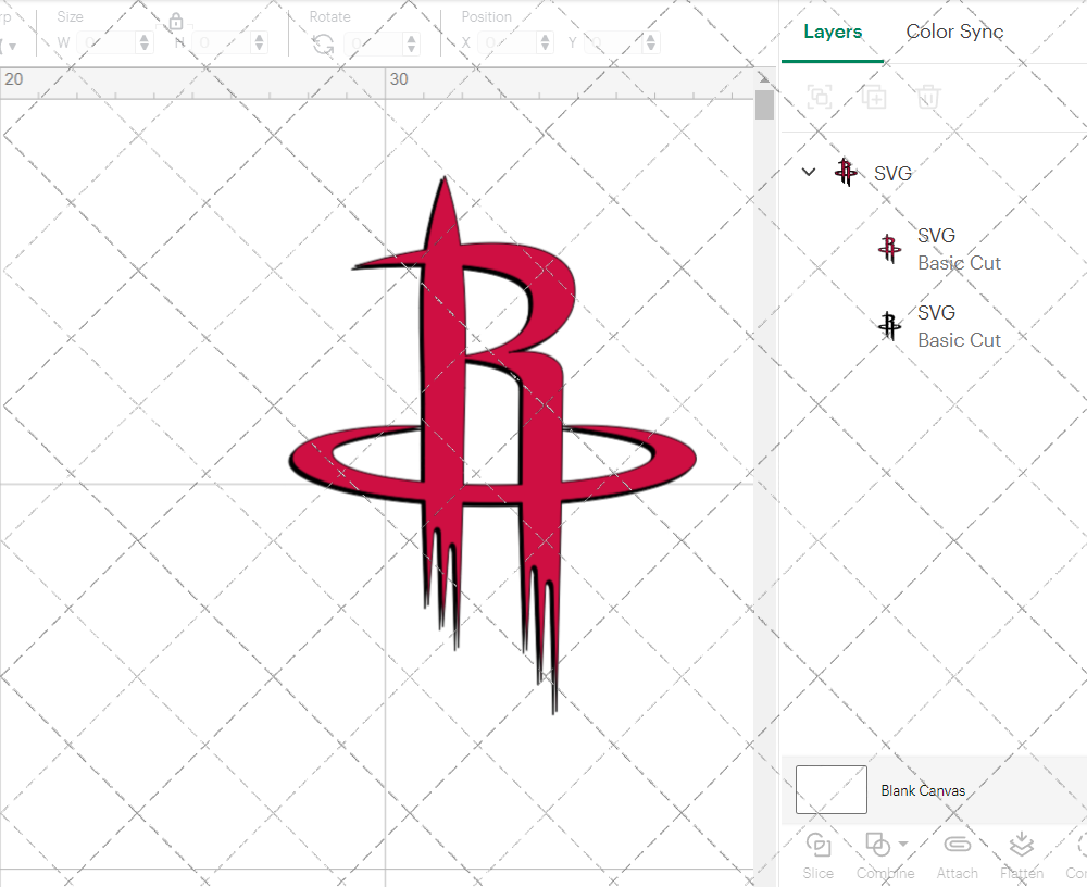 Houston Rockets Alternate 2003, Svg, Dxf, Eps, Png - SvgShopArt