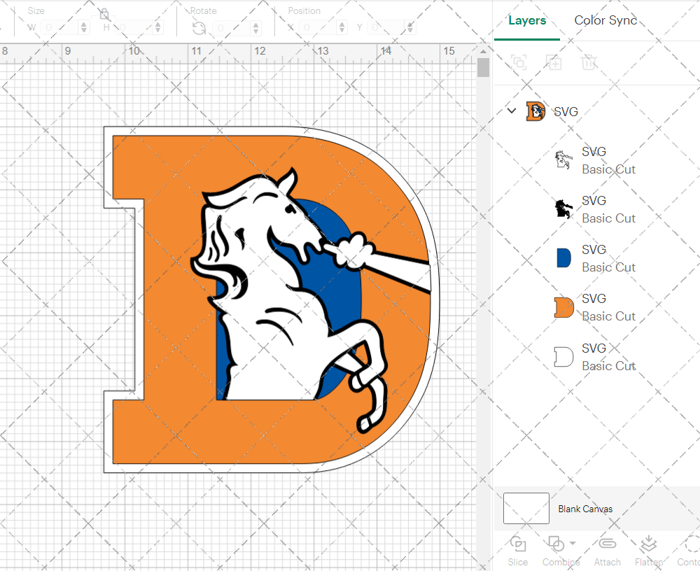 Denver Broncos 1970, Svg, Dxf, Eps, Png - SvgShopArt