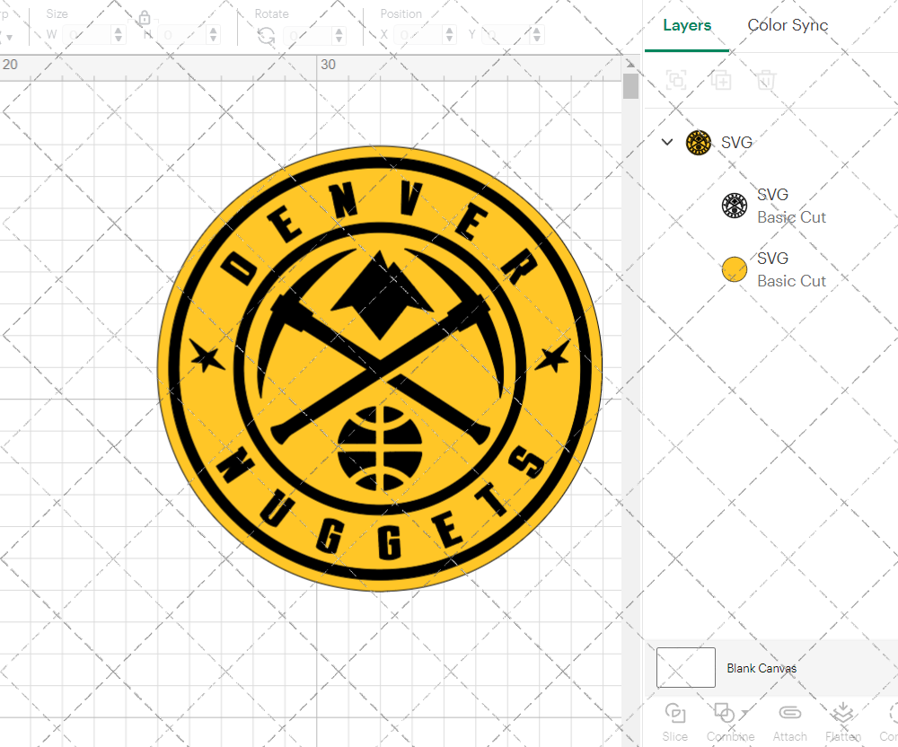 Denver Nuggets Concept 2018 005, Svg, Dxf, Eps, Png - SvgShopArt
