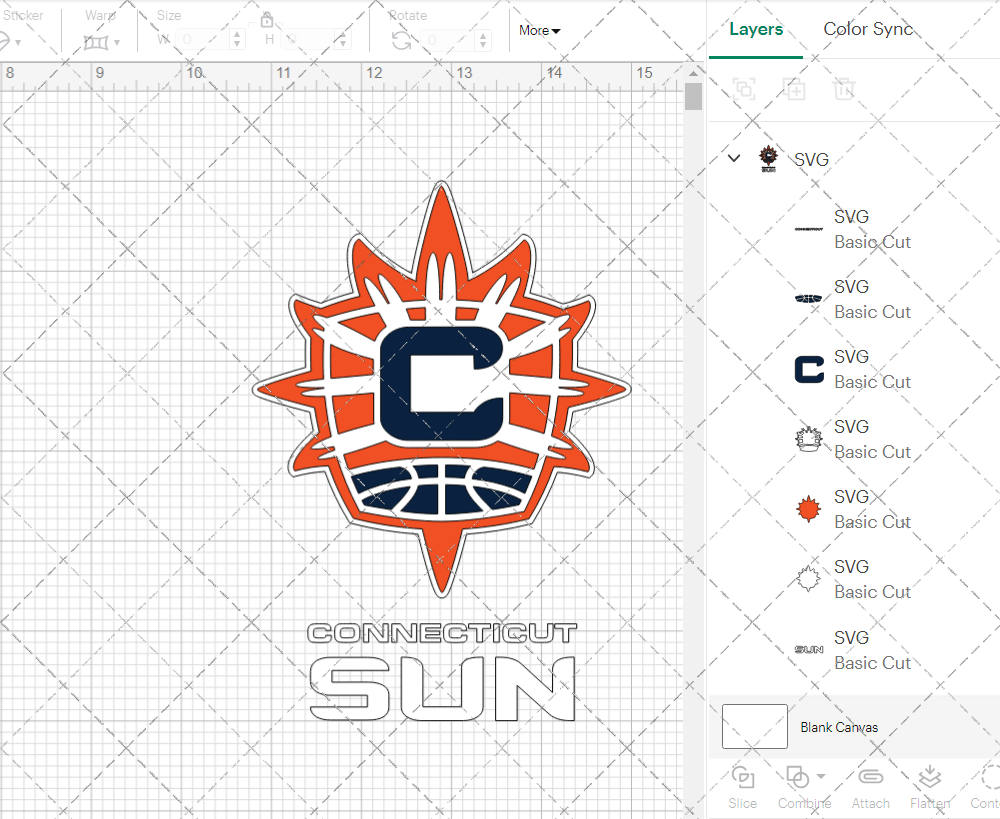 Connecticut Sun Secondary 2021, Svg, Dxf, Eps, Png - SvgShopArt