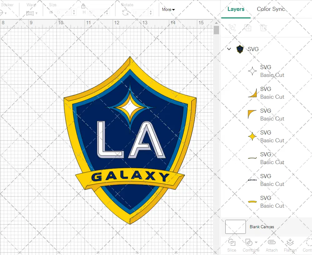 LA Galaxy 2007, Svg, Dxf, Eps, Png - SvgShopArt