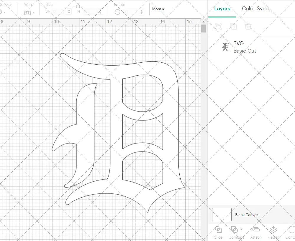 Detroit Tigers Cap 1951, Svg, Dxf, Eps, Png - SvgShopArt