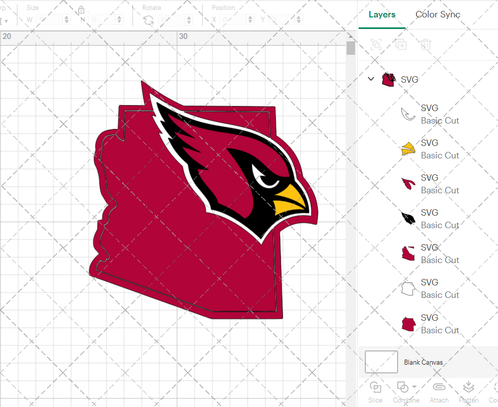 Arizona Cardinals Concept 2005 004, Svg, Dxf, Eps, Png - SvgShopArt