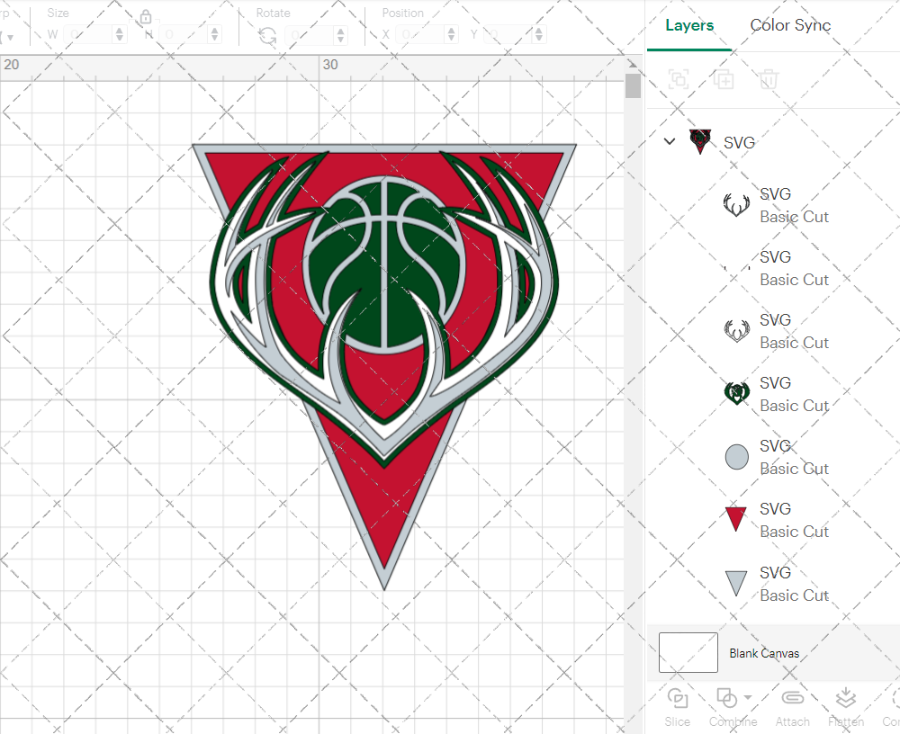 Milwaukee Bucks Alternate 2006, Svg, Dxf, Eps, Png - SvgShopArt