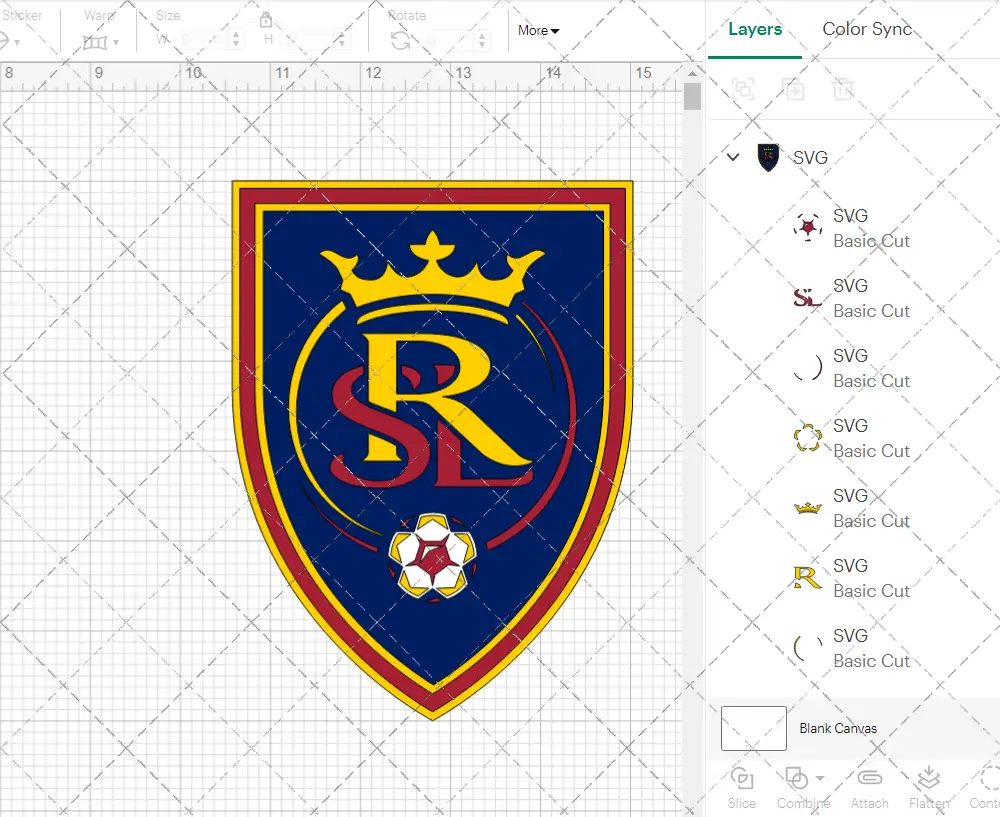 Real Salt Lake 2014, Svg, Dxf, Eps, Png - SvgShopArt