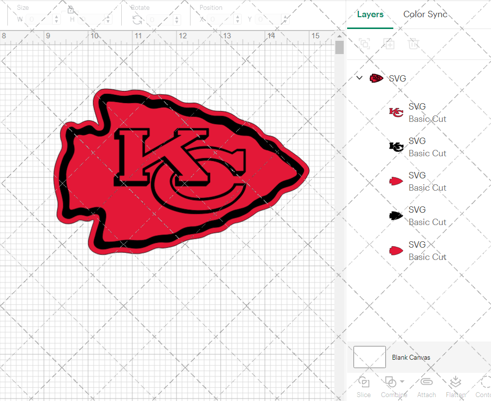 Kansas City Chiefs Concept 1972 007, Svg, Dxf, Eps, Png - SvgShopArt