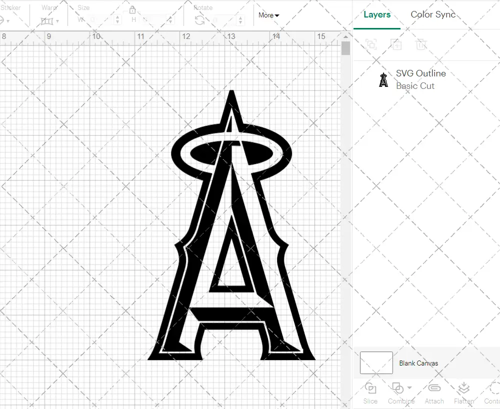 Los Angeles Angels Concept 2017 004, Svg, Dxf, Eps, Png - SvgShopArt