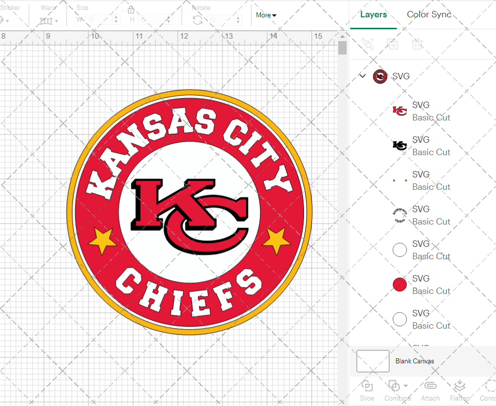 Kansas City Chiefs Circle 1972 003, Svg, Dxf, Eps, Png - SvgShopArt