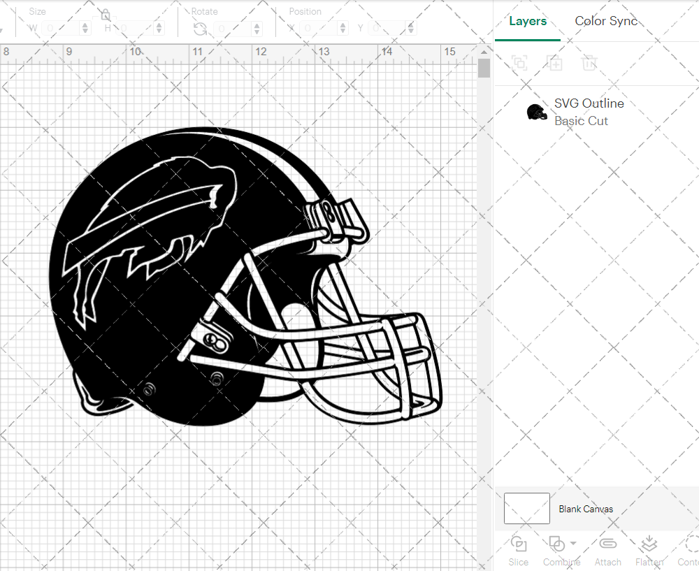 Buffalo Bills Helmet 1974 005, Svg, Dxf, Eps, Png - SvgShopArt
