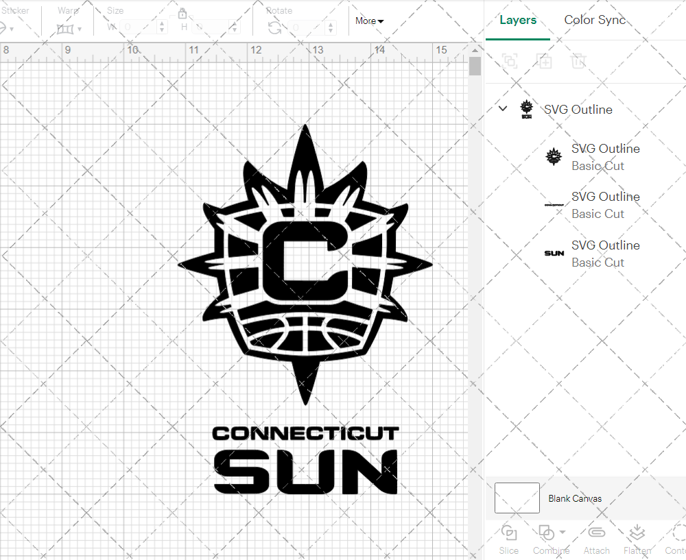 Connecticut Sun Secondary 2021, Svg, Dxf, Eps, Png - SvgShopArt