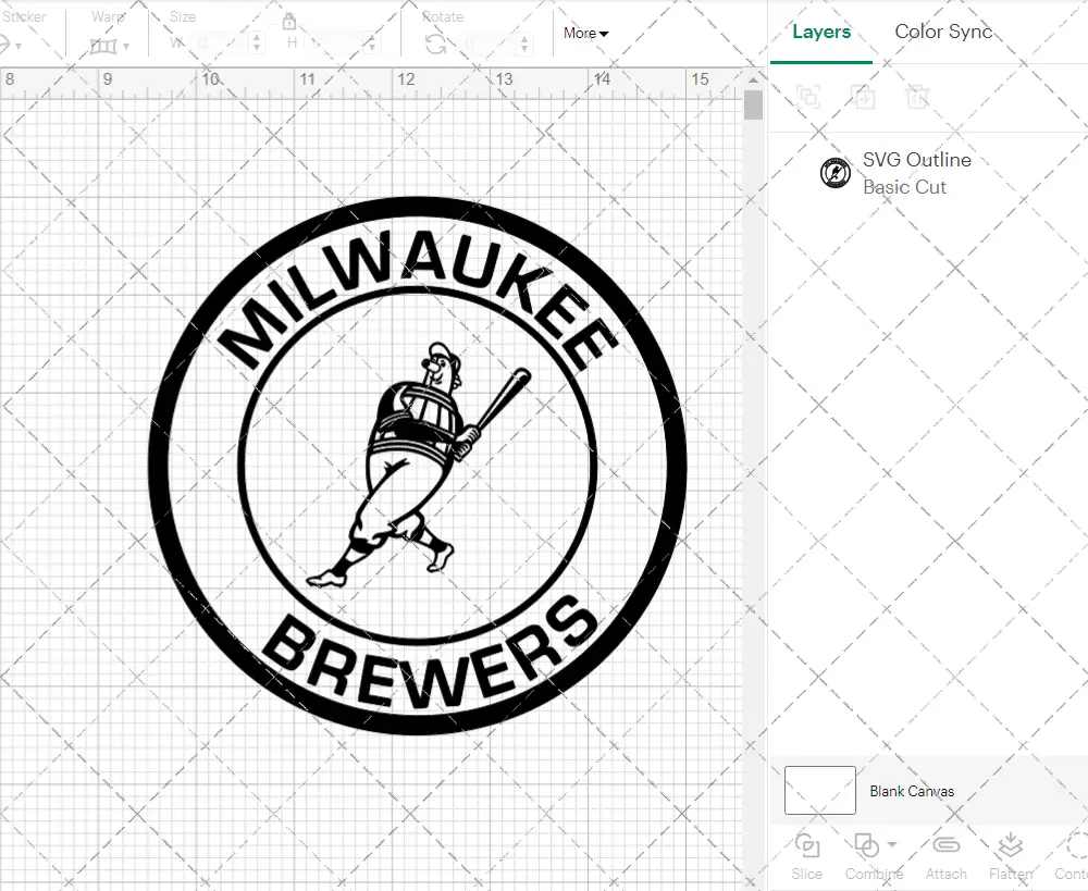 Milwaukee Brewers Circle 2020, Svg, Dxf, Eps, Png - SvgShopArt