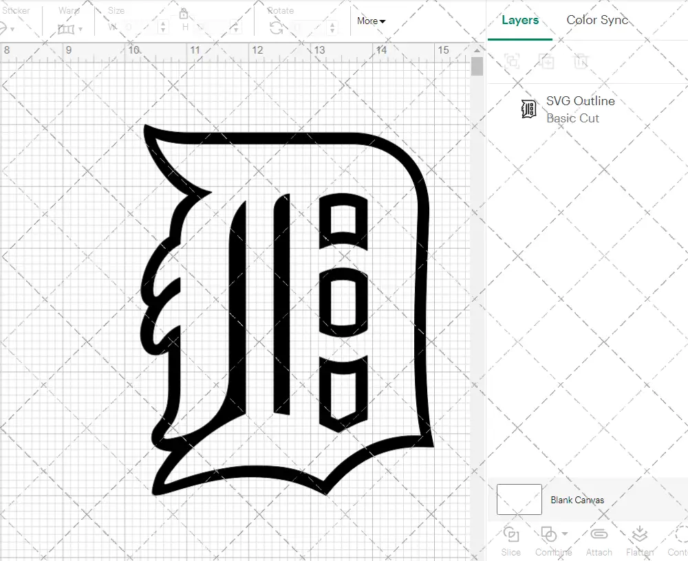 Detroit Tigers 2006, Svg, Dxf, Eps, Png - SvgShopArt