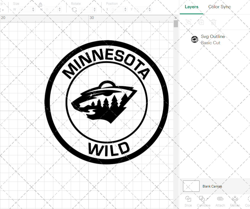 Minnesota Wild Circle 2000, Svg, Dxf, Eps, Png - SvgShopArt