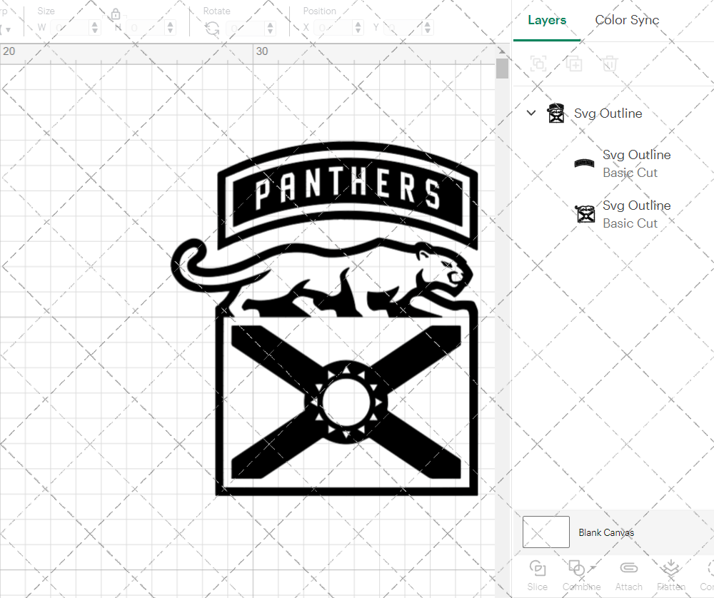 Florida Panthers Alternate 2016 004, Svg, Dxf, Eps, Png - SvgShopArt