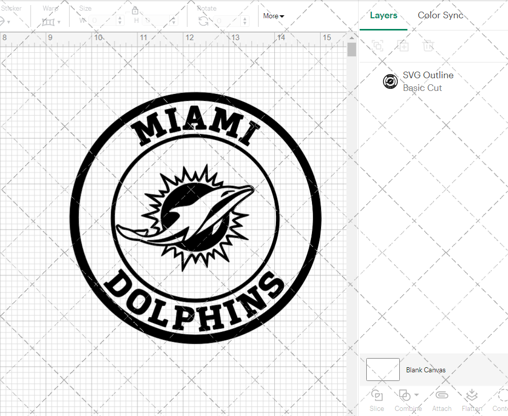 Miami Dolphins Circle 2013, Svg, Dxf, Eps, Png - SvgShopArt