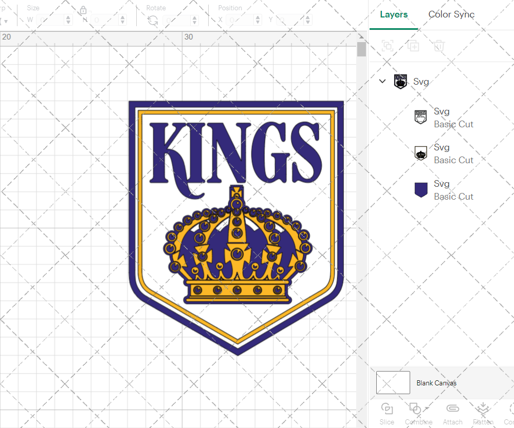 Los Angeles Kings Alternate 1967, Svg, Dxf, Eps, Png - SvgShopArt