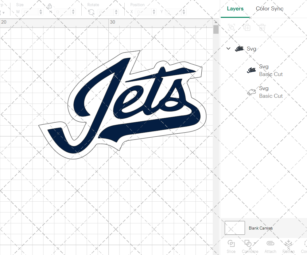 Winnipeg Jets Jersey 2018 002, Svg, Dxf, Eps, Png - SvgShopArt