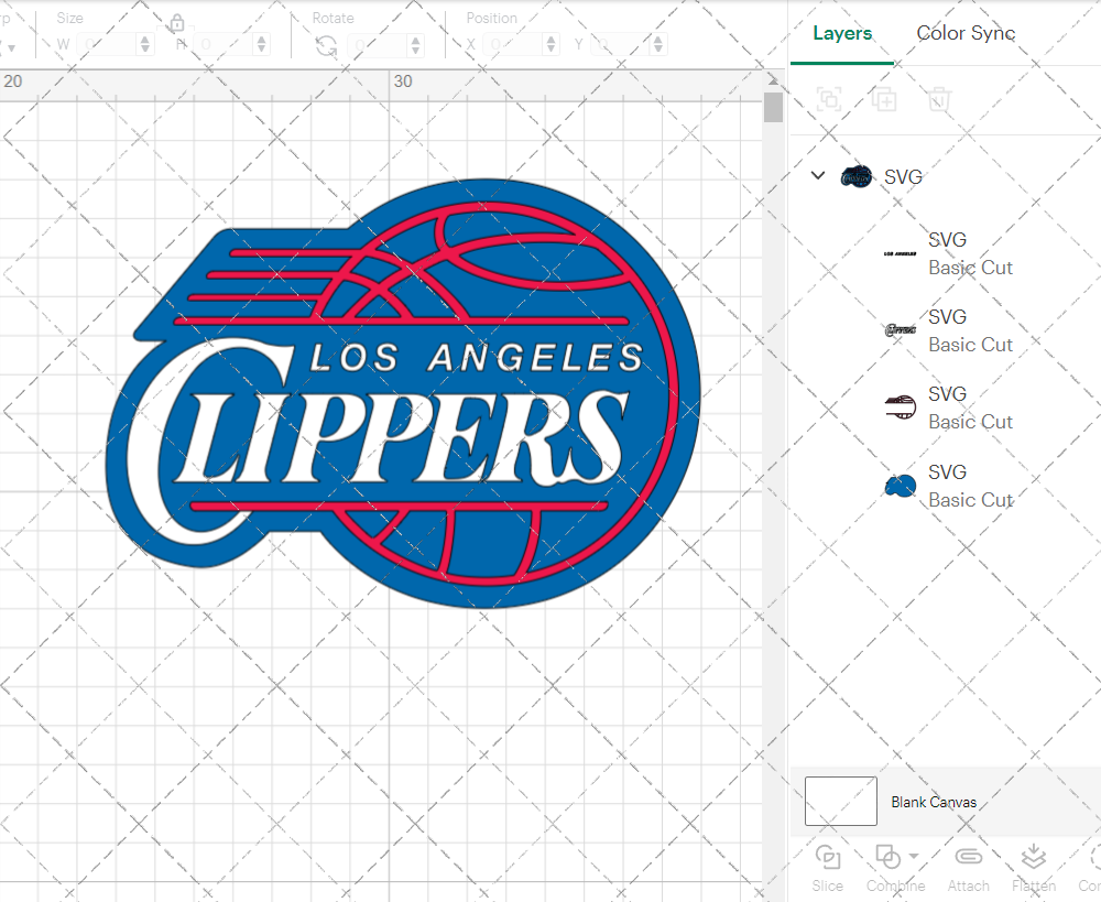 Los Angeles Clippers Alternate 1984, Svg, Dxf, Eps, Png - SvgShopArt