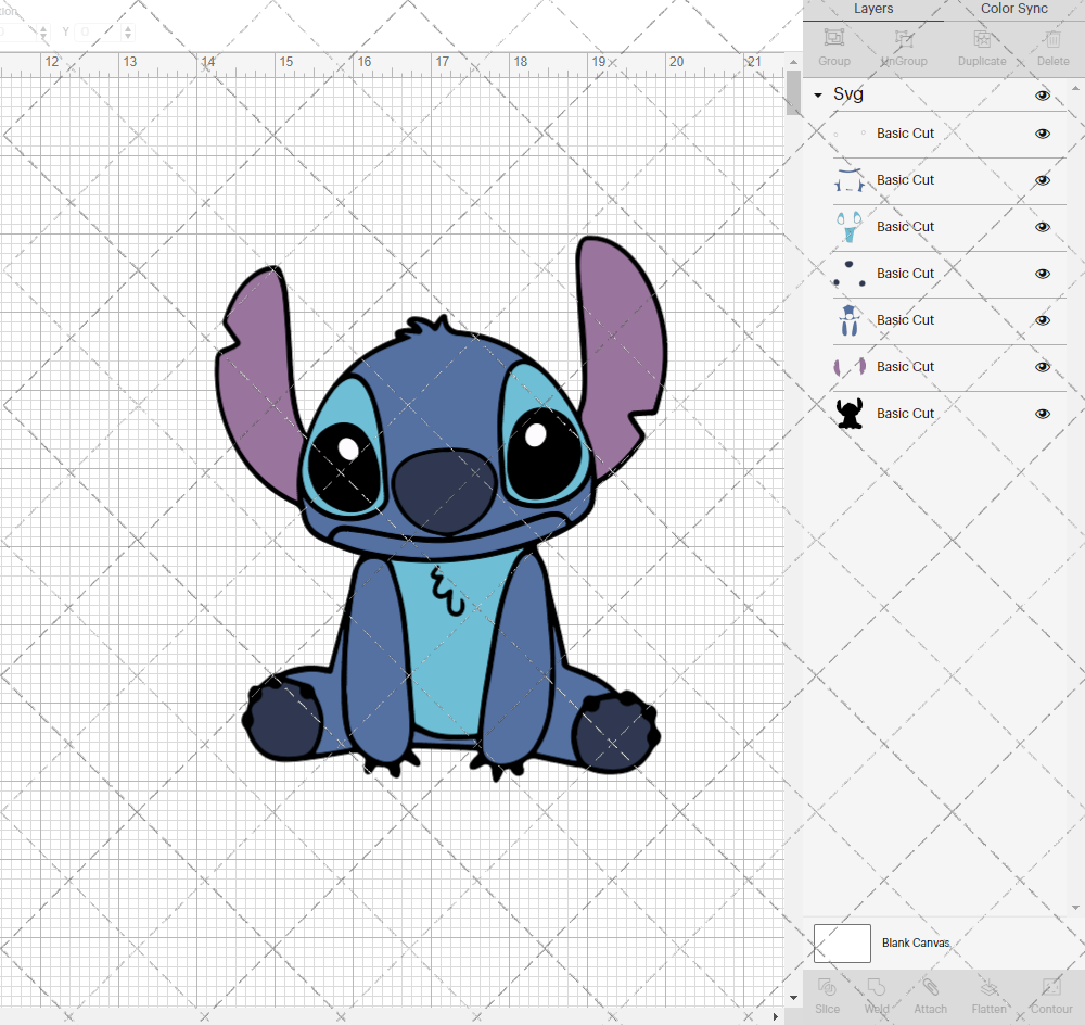Stitch - Lilo and Stitch 007, Svg, Dxf, Eps, Png - SvgShopArt