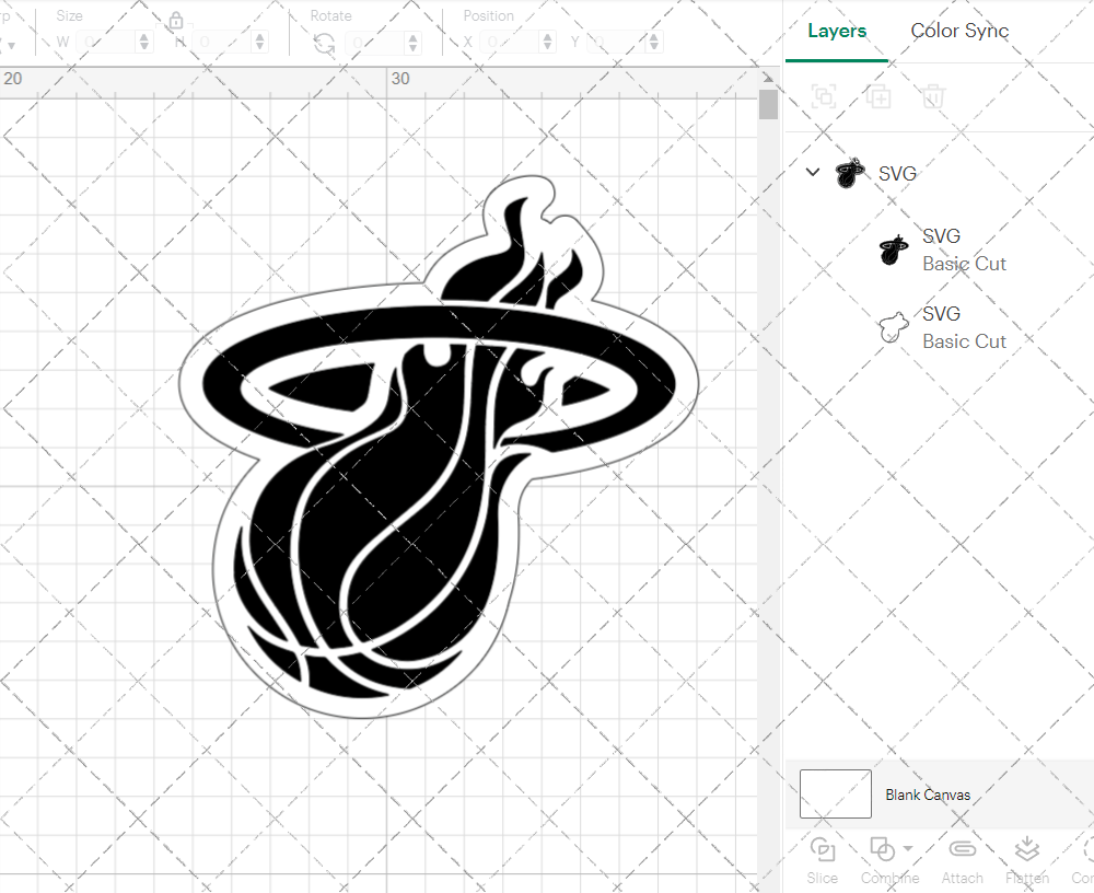 Miami Heat Concept 2008 007, Svg, Dxf, Eps, Png - SvgShopArt