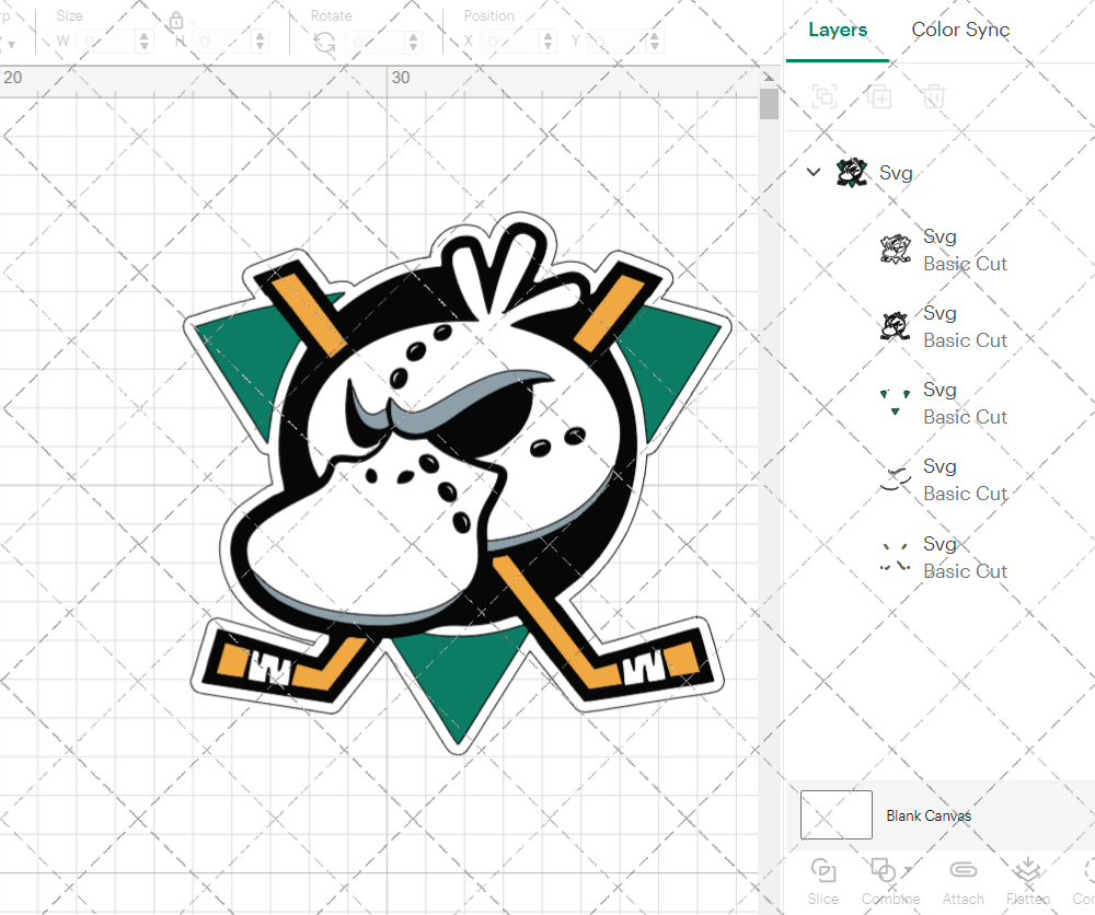 Anaheim Ducks Concept 1993 004, Svg, Dxf, Eps, Png - SvgShopArt