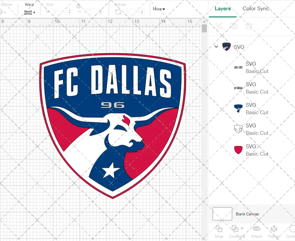 FC Dallas 2005, Svg, Dxf, Eps, Png - SvgShopArt
