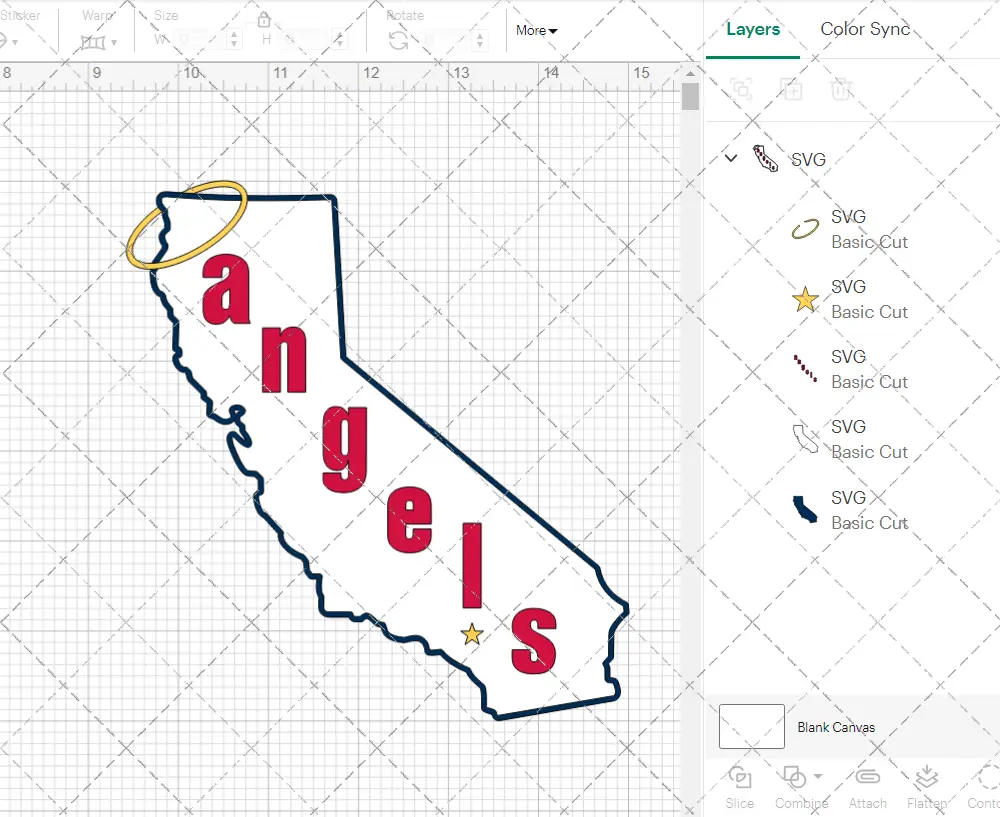 Los Angeles Angels 1971, Svg, Dxf, Eps, Png - SvgShopArt
