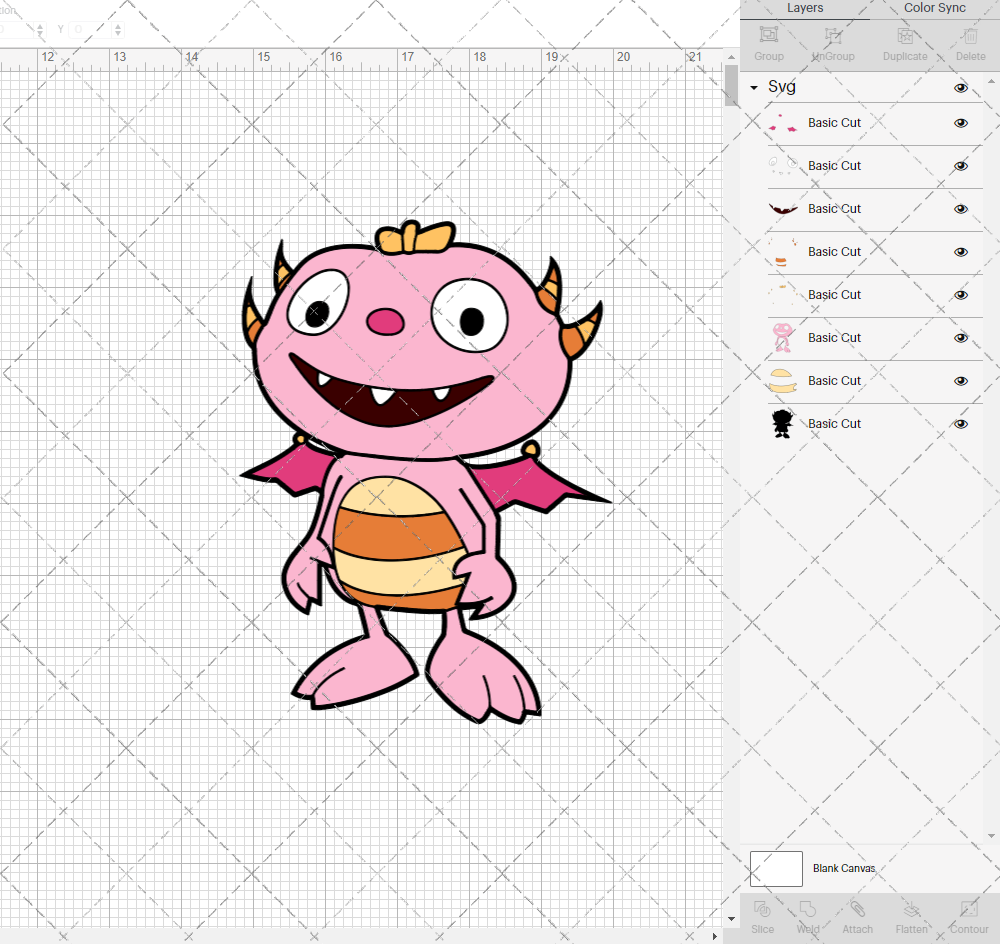 Summer - Henry Hugglemonster, Svg, Dxf, Eps, Png - SvgShopArt