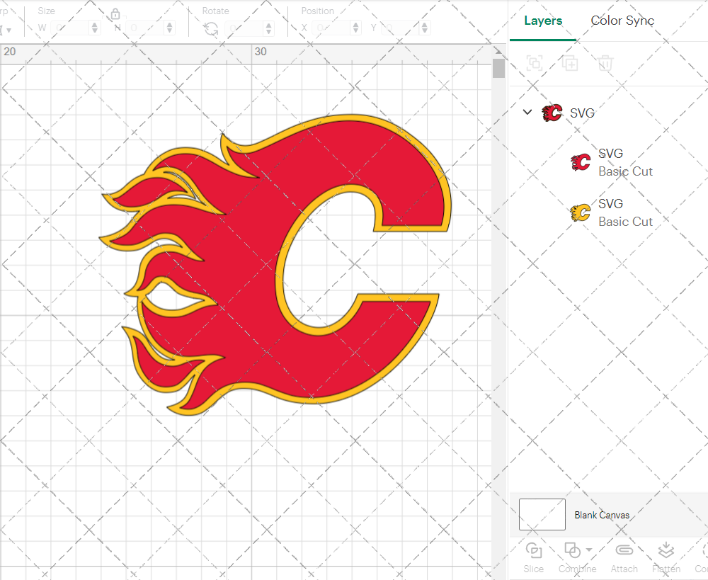 Calgary Flames Alternate 1980 002, Svg, Dxf, Eps, Png - SvgShopArt