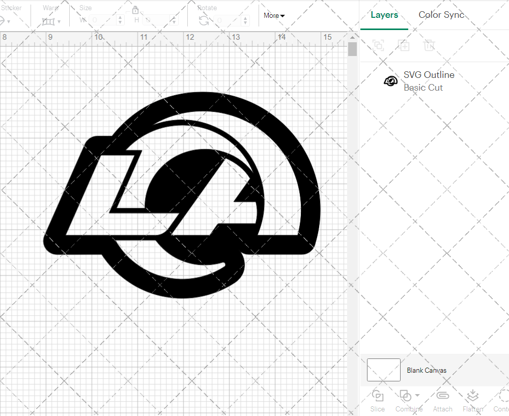 Los Angeles Rams Concept 2020 002, Svg, Dxf, Eps, Png - SvgShopArt