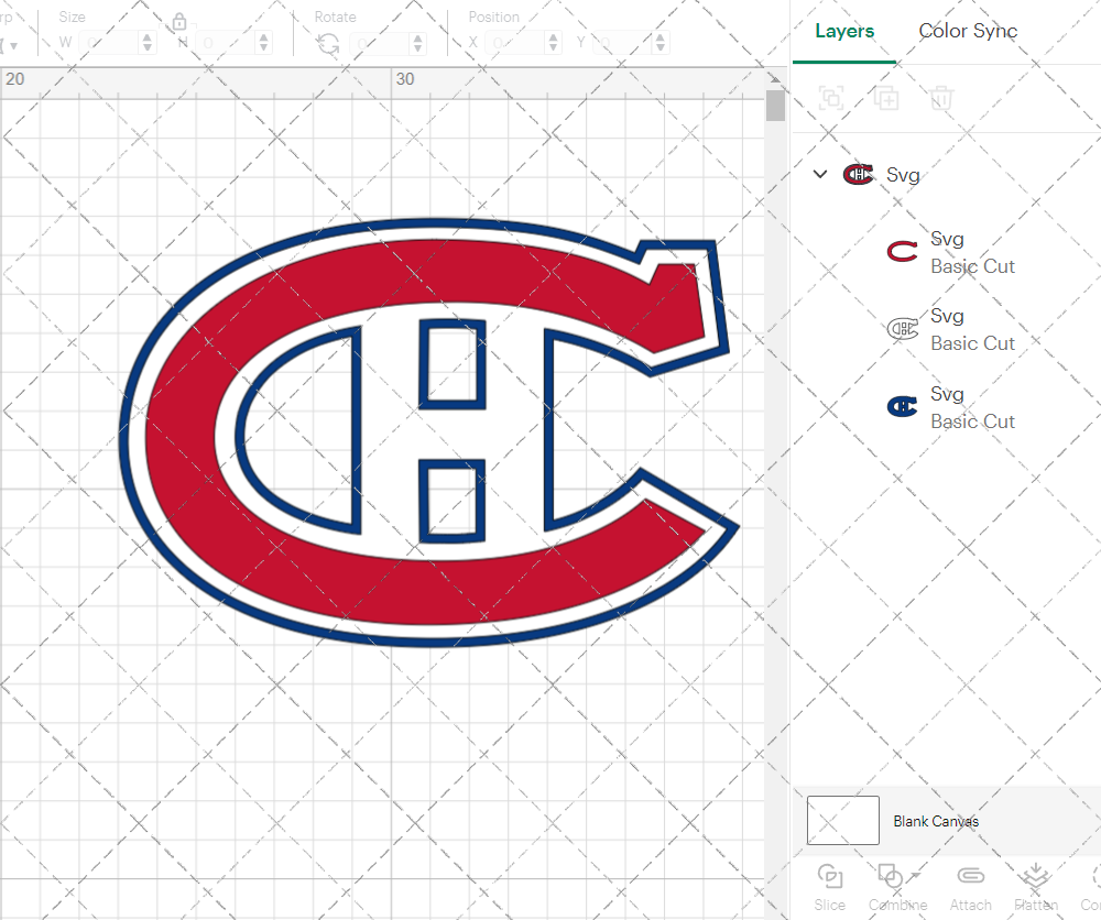 Montreal Canadiens 1925, Svg, Dxf, Eps, Png - SvgShopArt