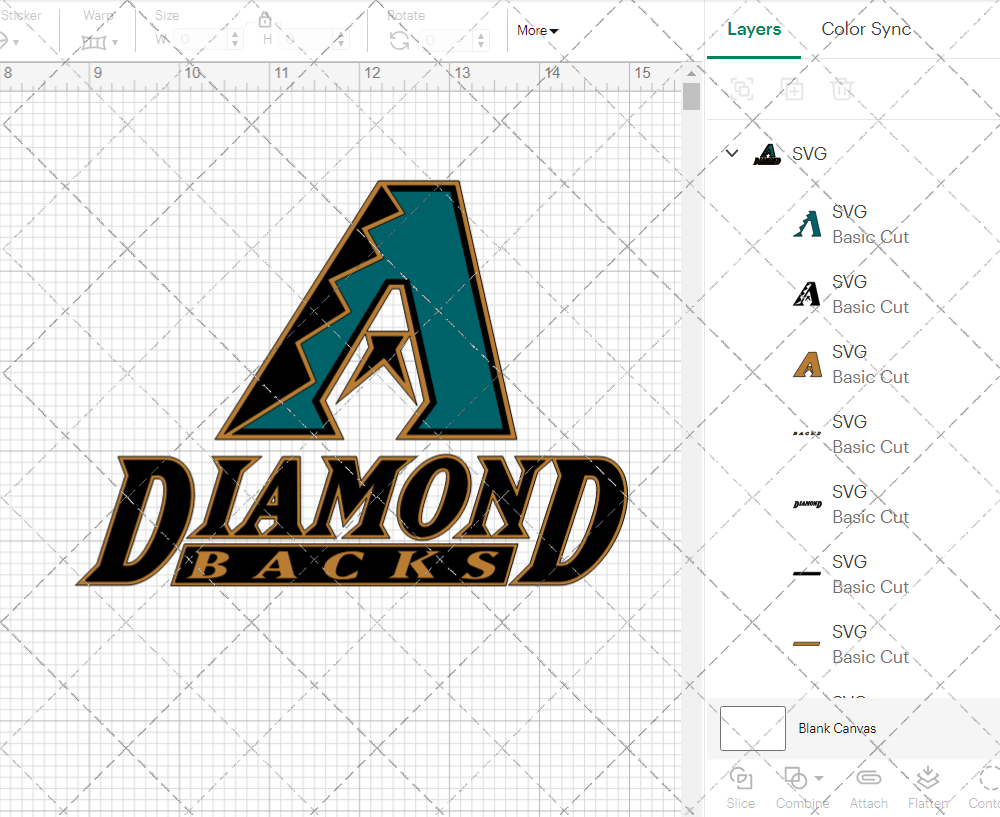 Arizona Diamondbacks Secondary 1998, Svg, Dxf, Eps, Png - SvgShopArt