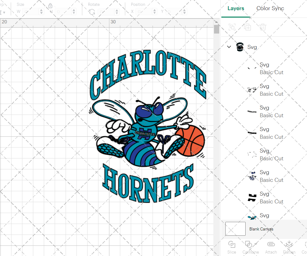 Charlotte Hornets 1988, Svg, Dxf, Eps, Png - SvgShopArt