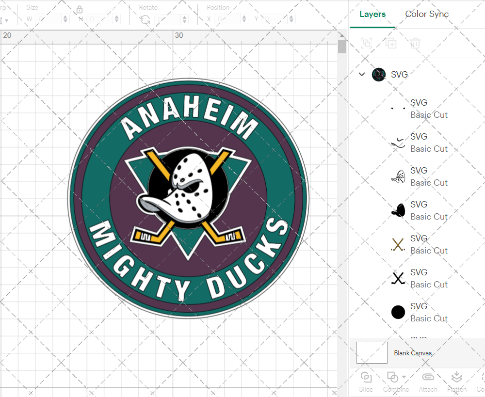 Anaheim Ducks Circle 1993, Svg, Dxf, Eps, Png - SvgShopArt
